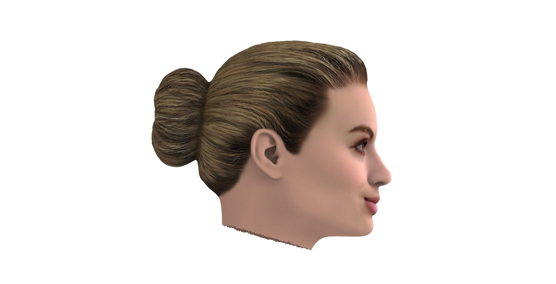 Margot Robbie 3D model_7