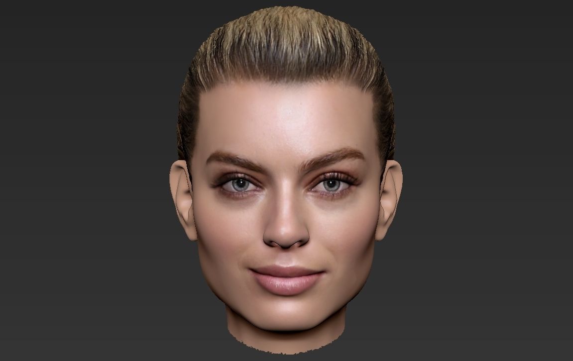 Margot Robbie 3D model_15