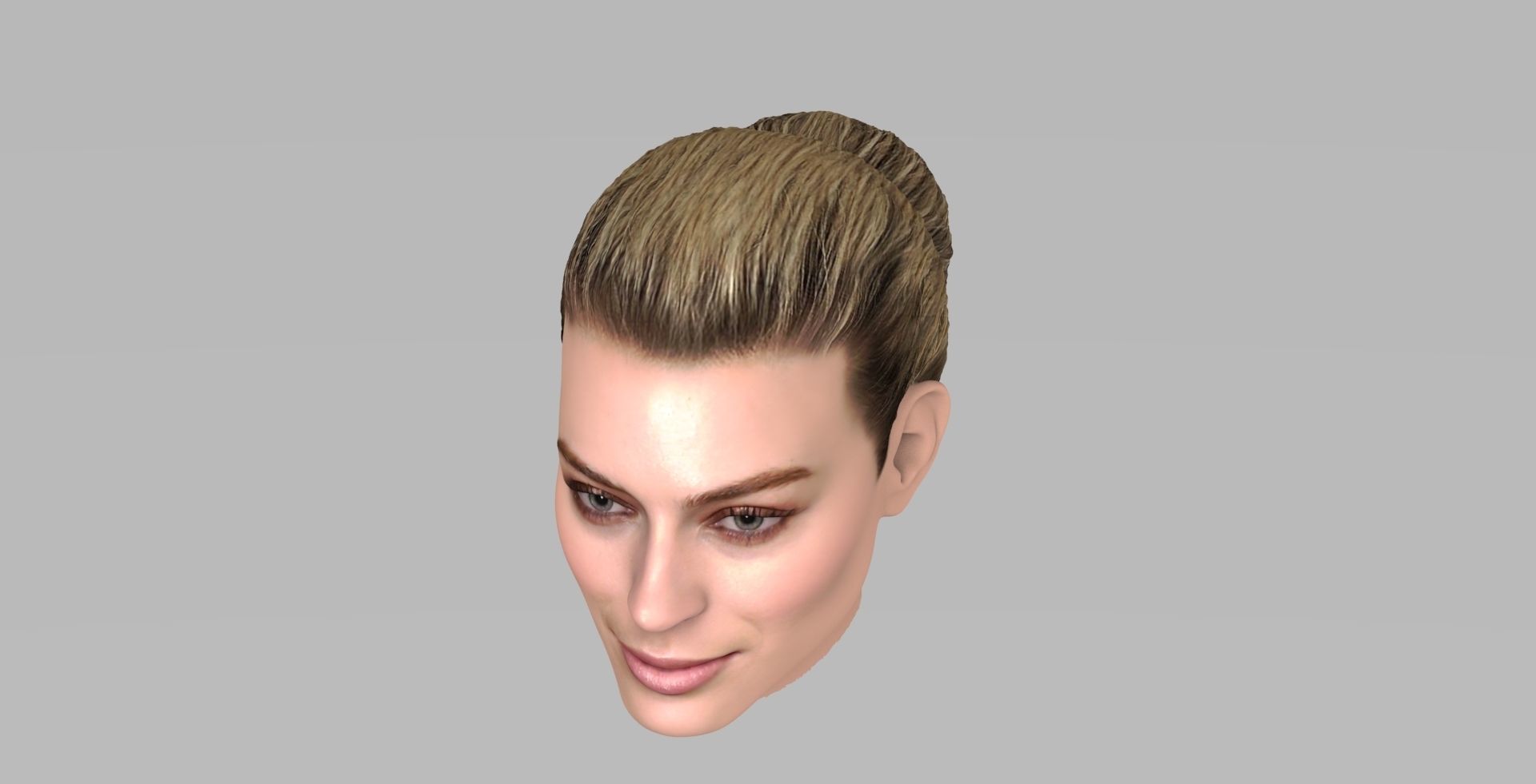 Margot Robbie 3D model_11