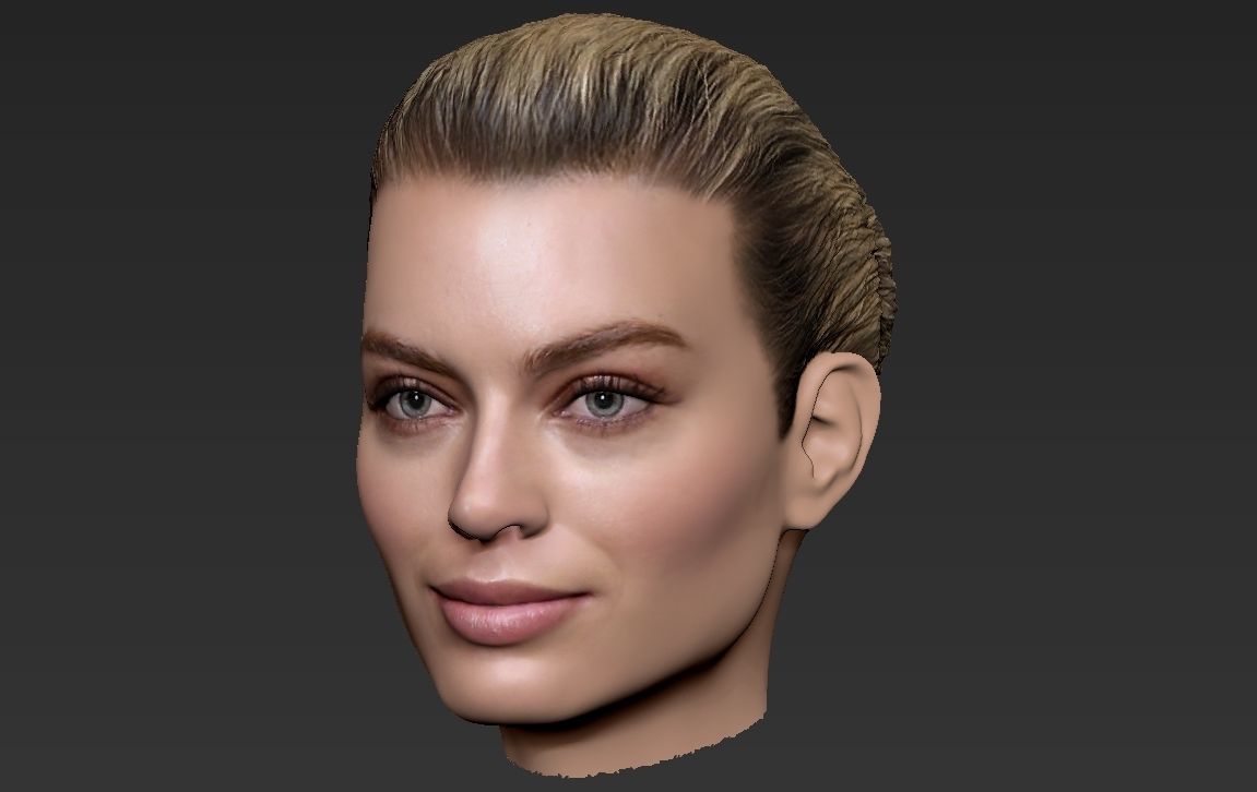 Margot Robbie 3D model_16
