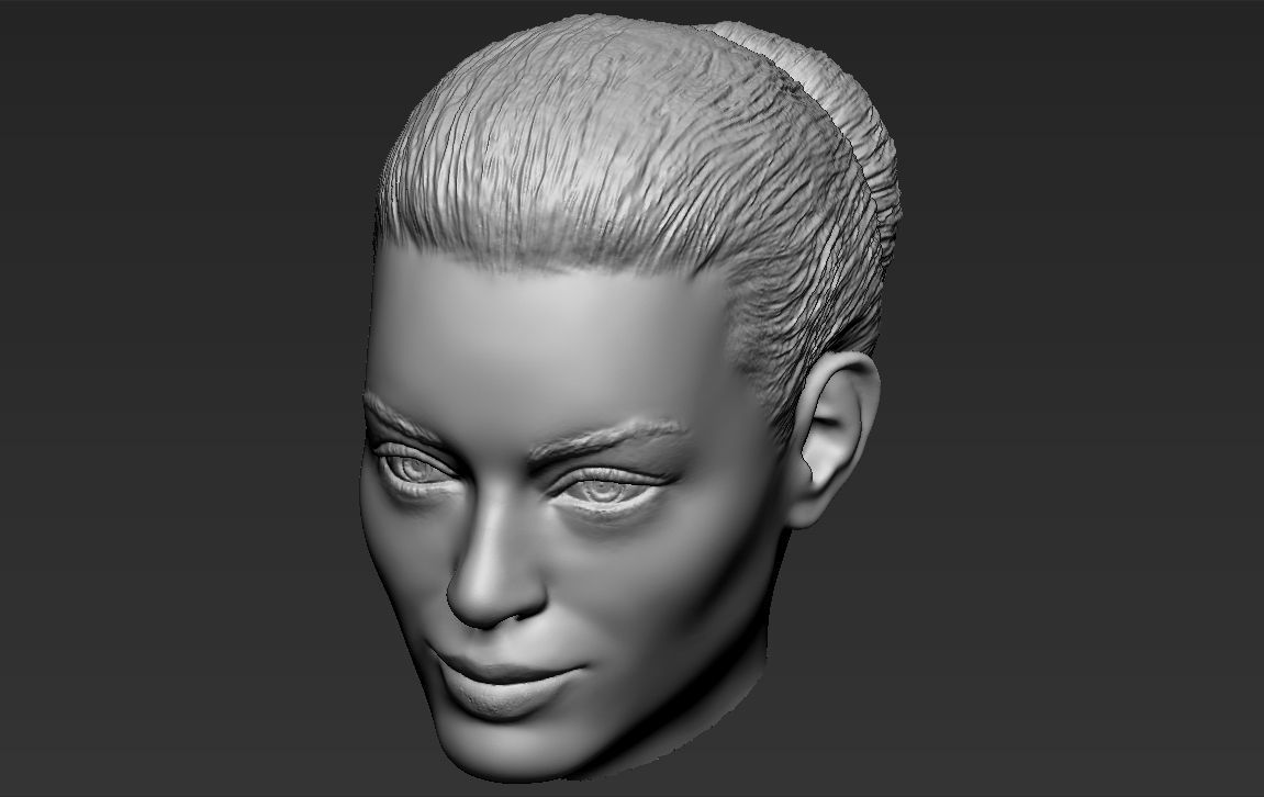 Margot Robbie 3D model_34