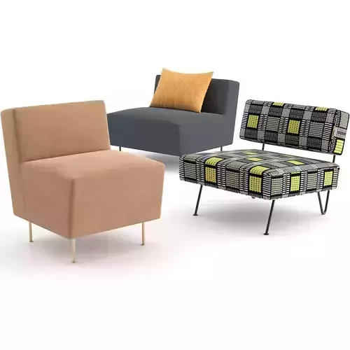 Lounge chairs by GUBI