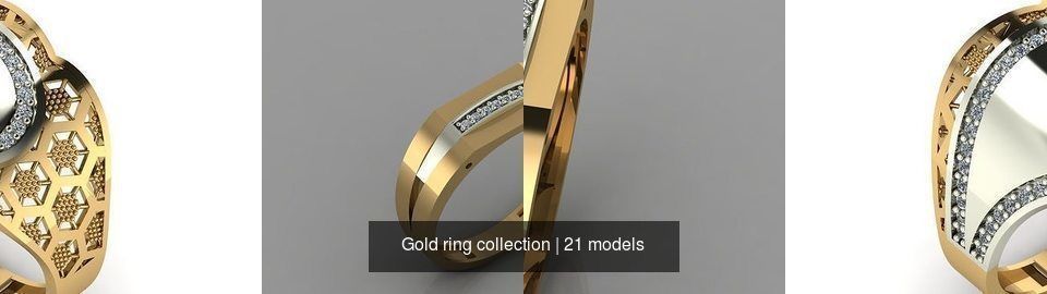 Gold ring collection _2