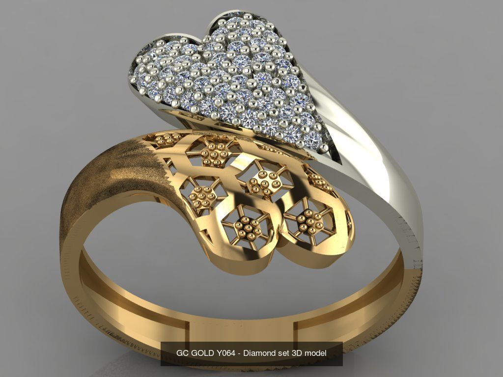 Gold ring collection _22