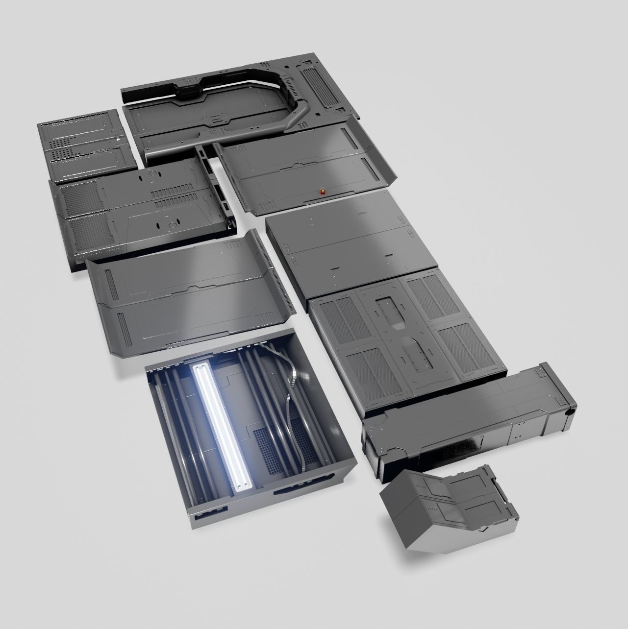  sci fi asets blender eevee pjct v6 3D model_7