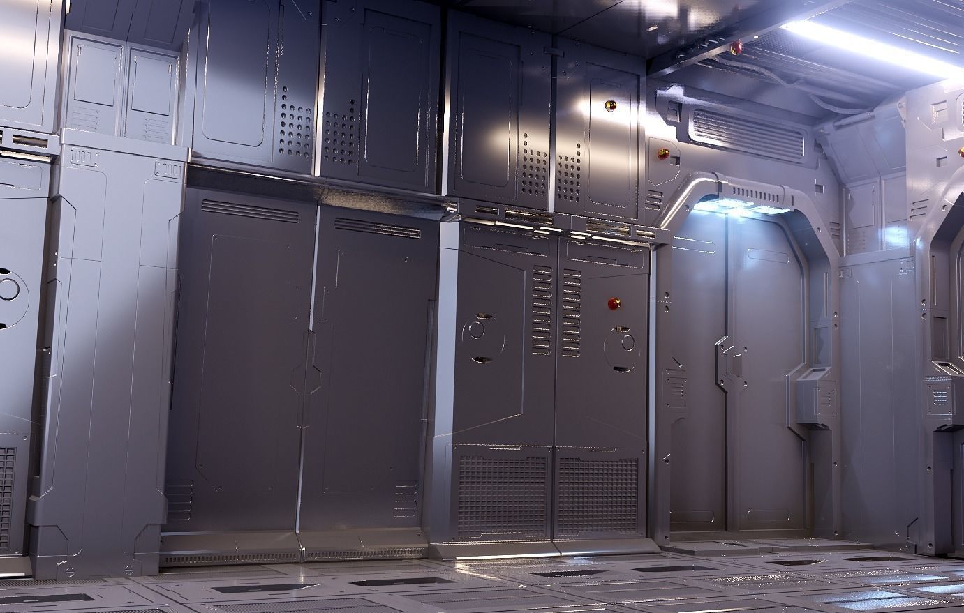  sci fi asets blender eevee pjct v6 3D model_2