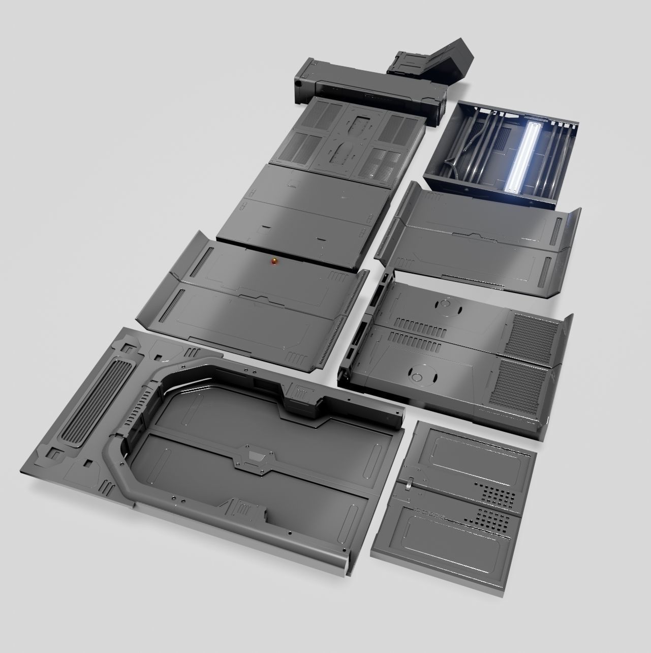  sci fi asets blender eevee pjct v6 3D model_6