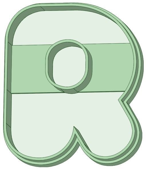 Abcdario fondant 5 cm completo 3D print model_18