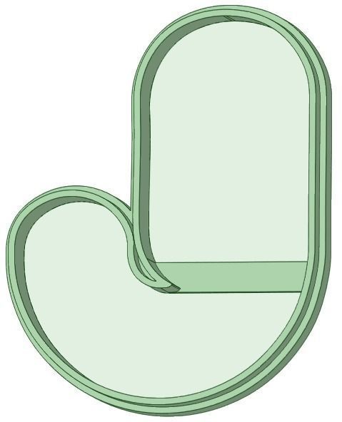 Abcdario fondant 5 cm completo 3D print model_10