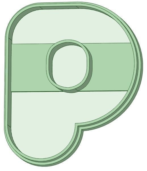 Abcdario fondant 5 cm completo 3D print model_13