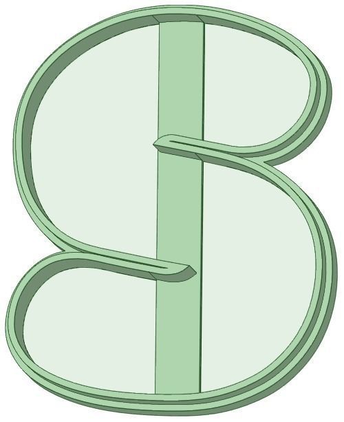 Abcdario fondant 5 cm completo 3D print model_20