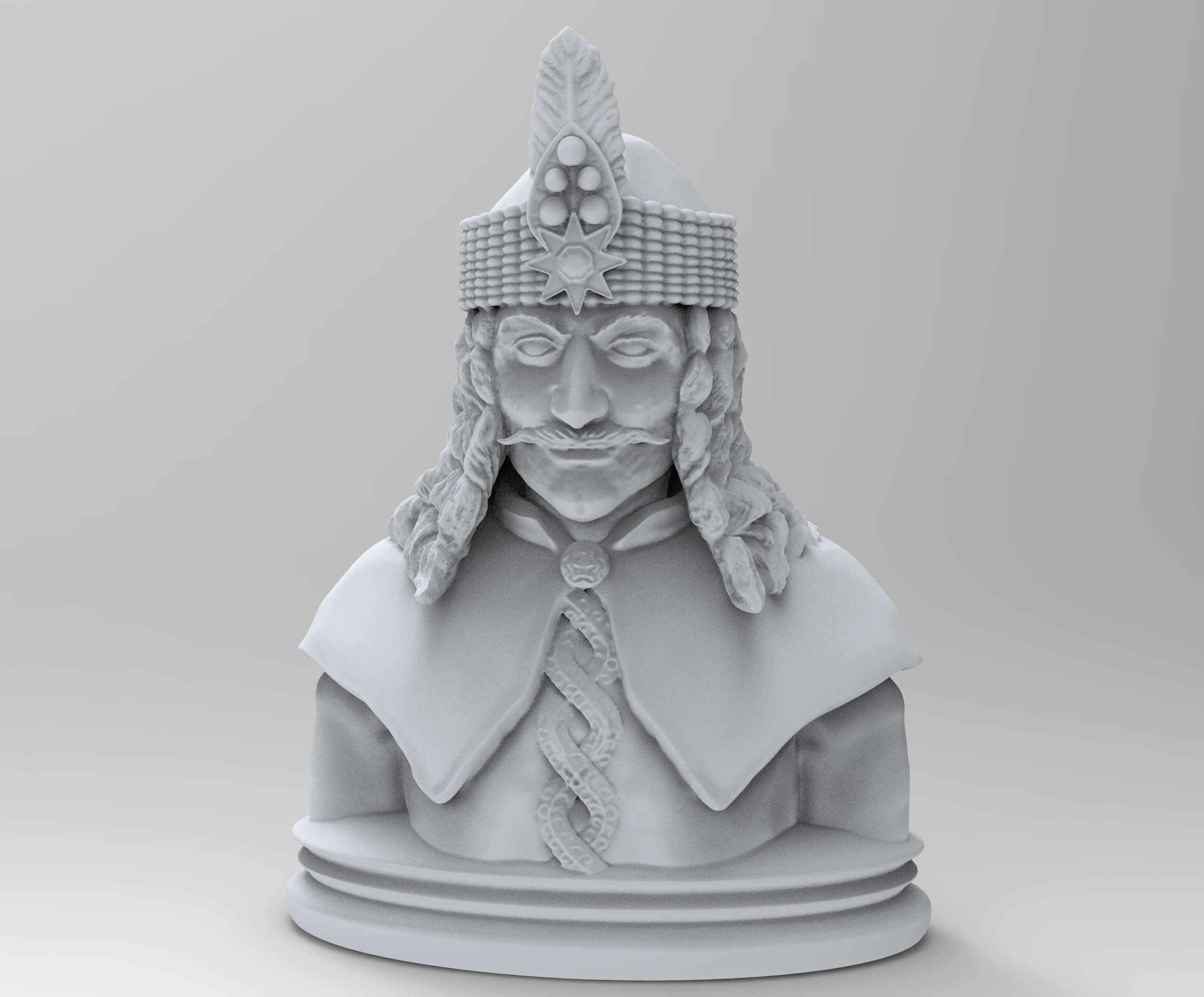 The Classic Vampire series  Vlad Tepes 3D print model_4