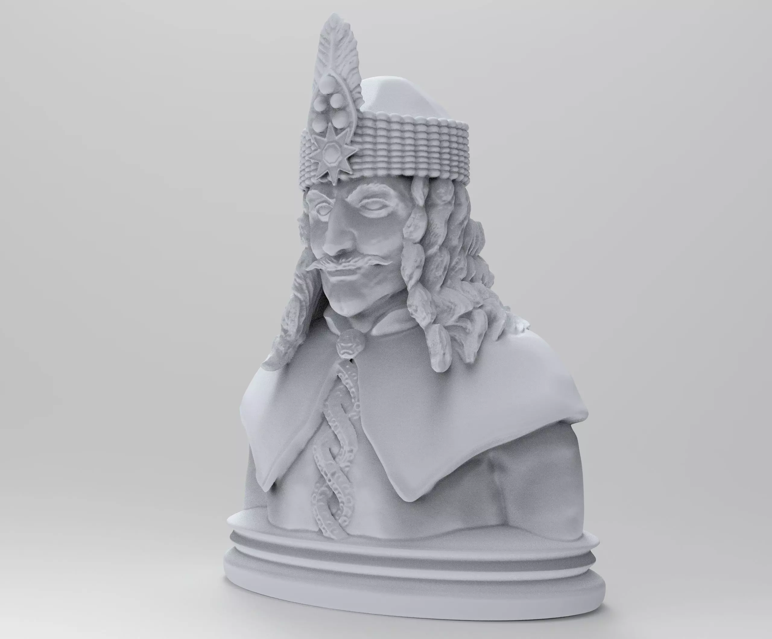 The Classic Vampire series  Vlad Tepes 3D print model_0