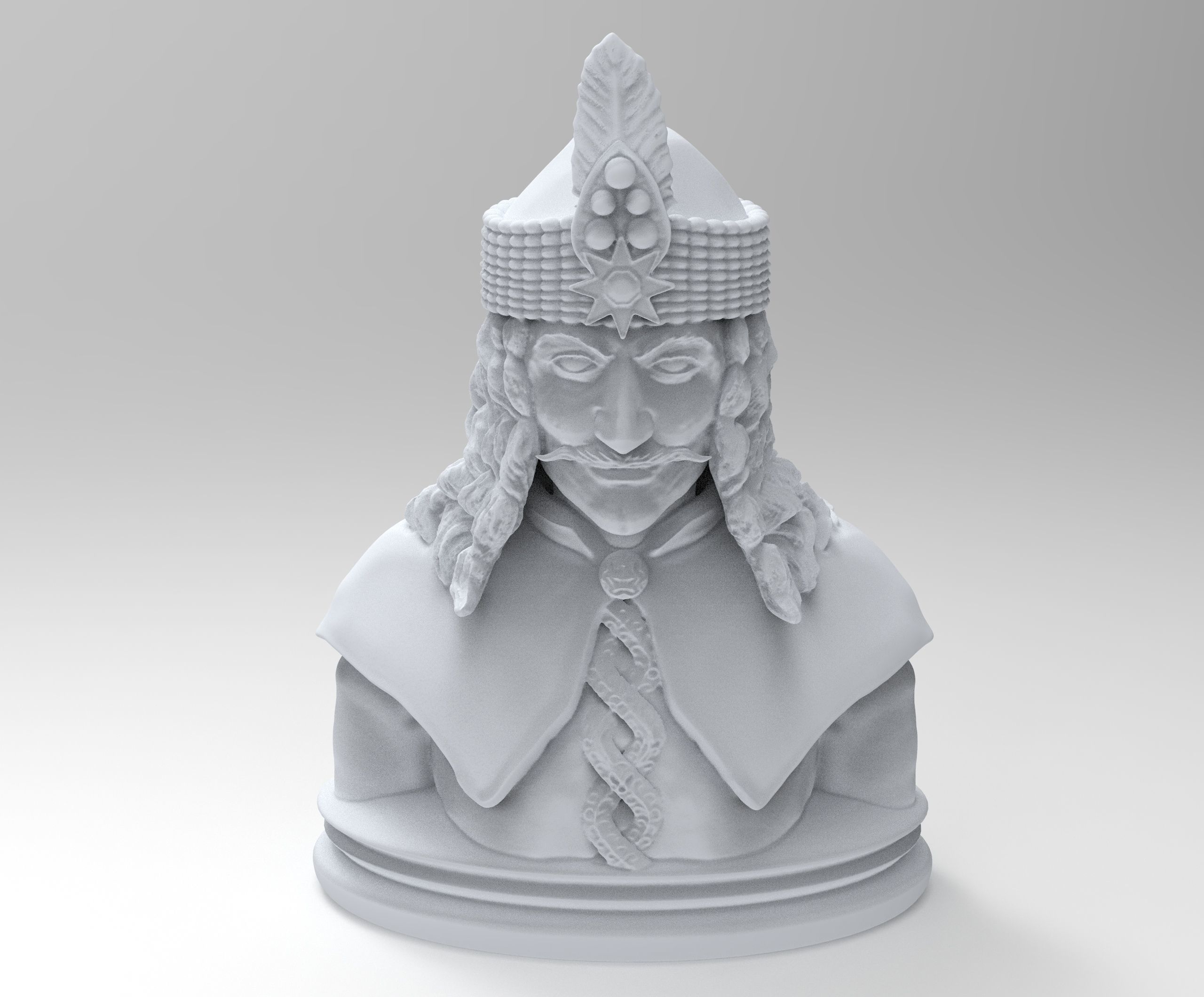 The Classic Vampire series  Vlad Tepes 3D print model_3
