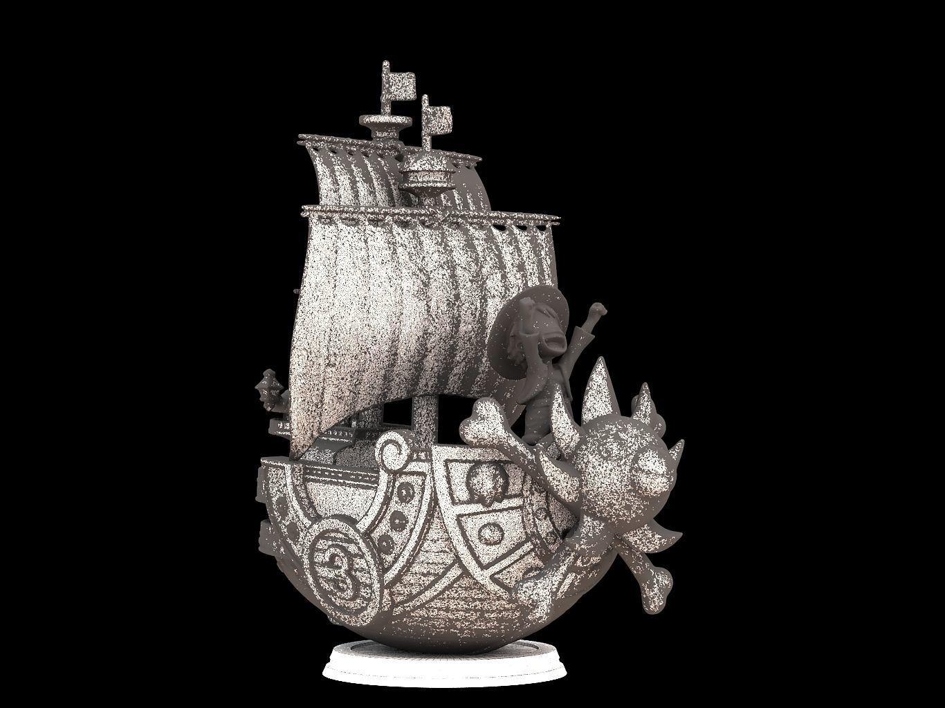 Thousand Sunny 3D model_31