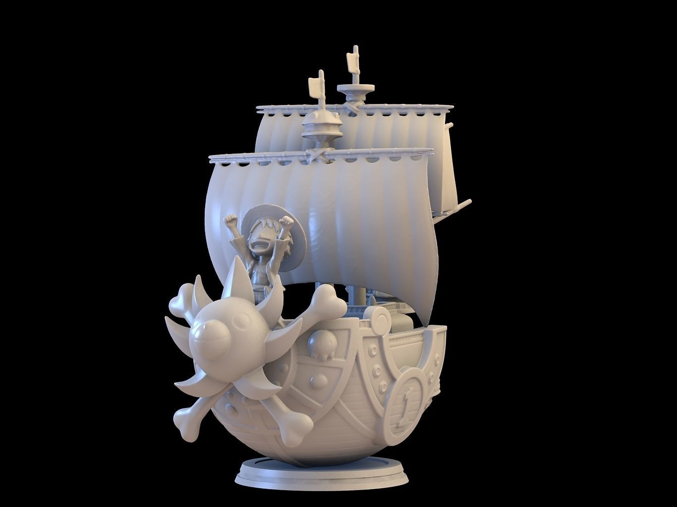 Thousand Sunny 3D model_21