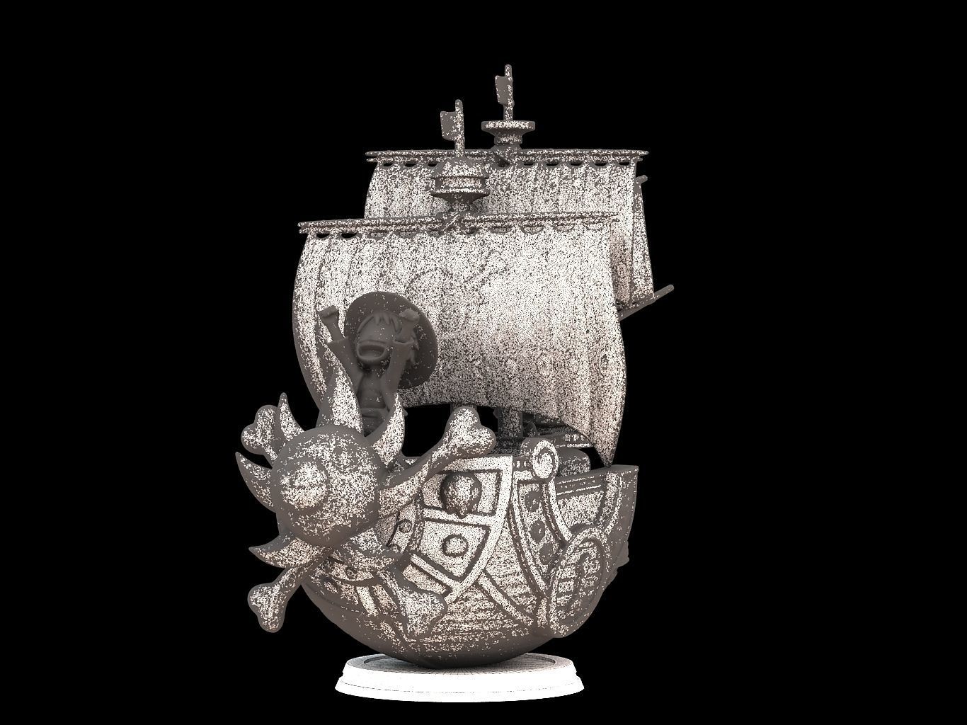 Thousand Sunny 3D model_30