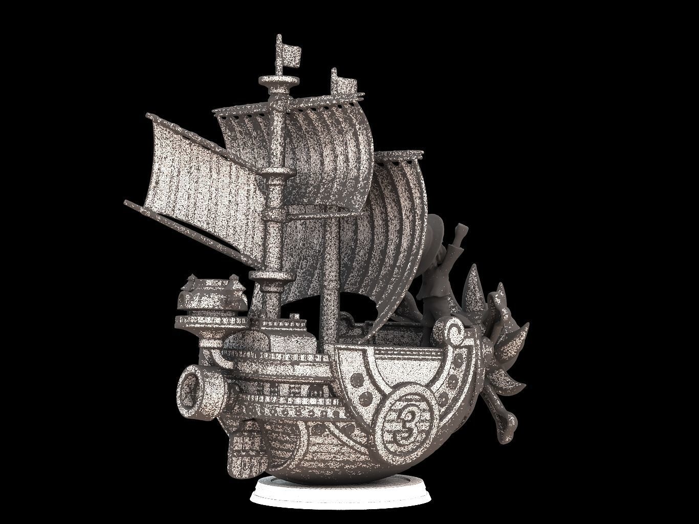 Thousand Sunny 3D model_25