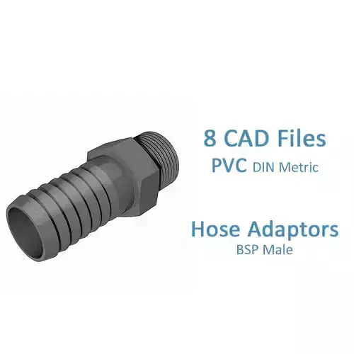 PVC Hose Adaptors - BSP Male