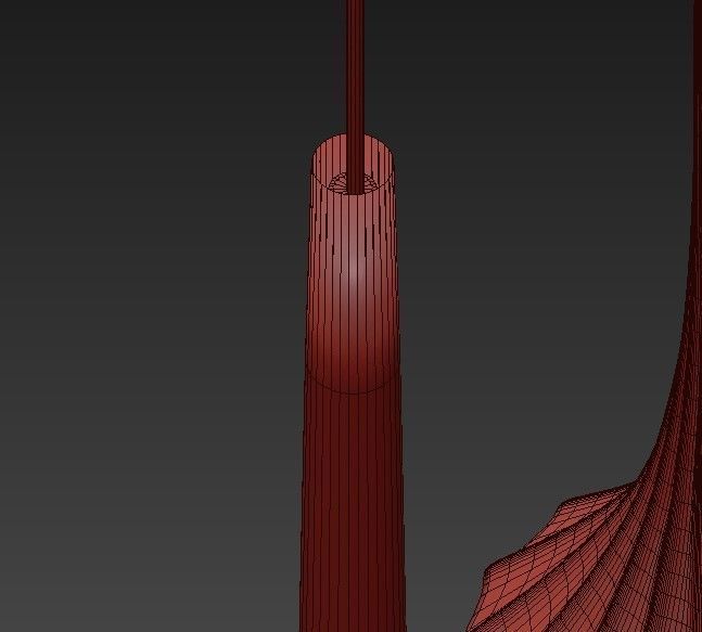 SISSI lamp with shade 3D model_6