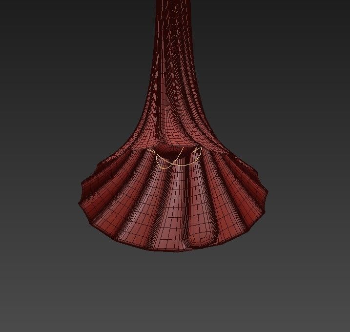 SISSI lamp with shade 3D model_3