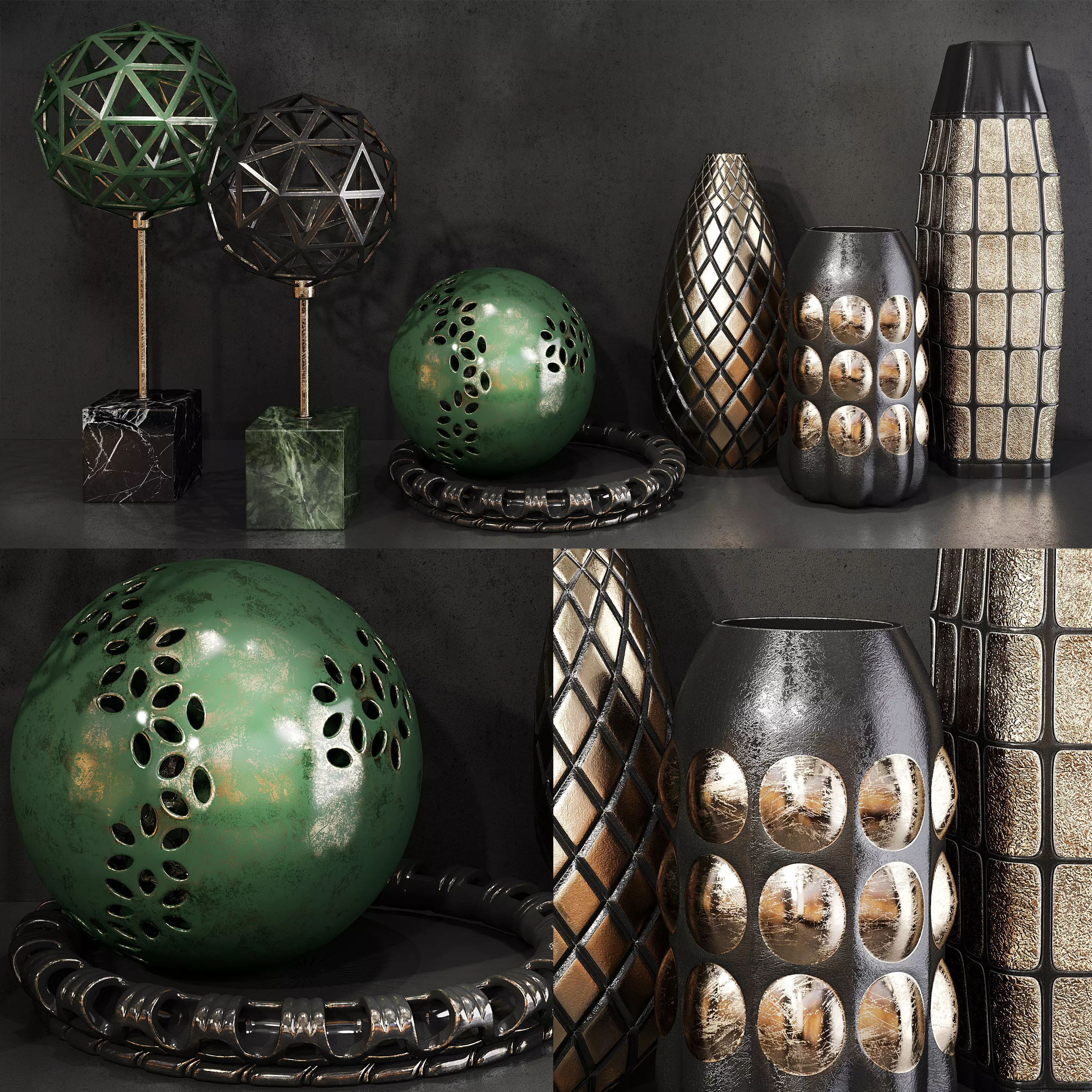 Decor set 57 3D model