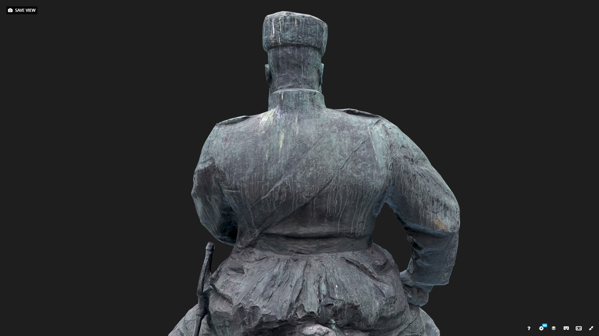 Tsar Alexander III low poly 3D model_7