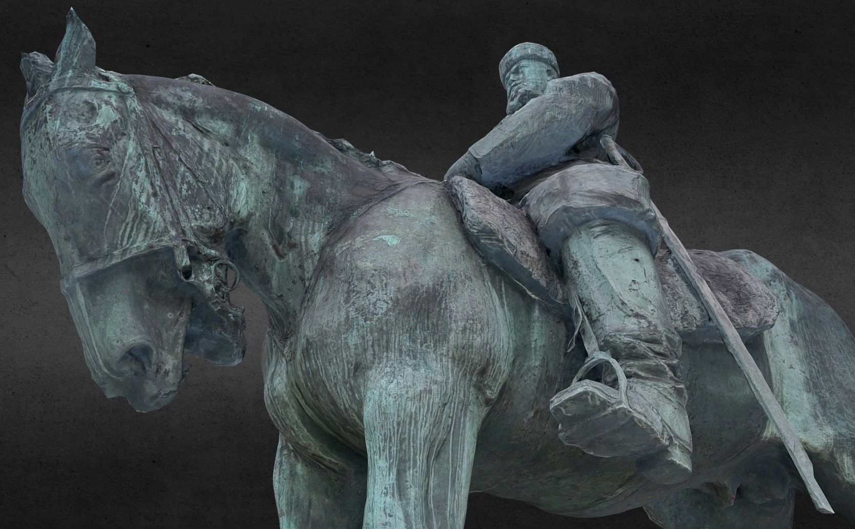 Tsar Alexander III low poly 3D model_4