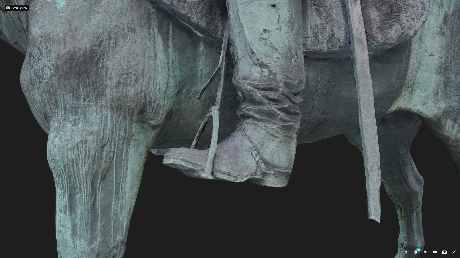 Tsar Alexander III low poly 3D model_12