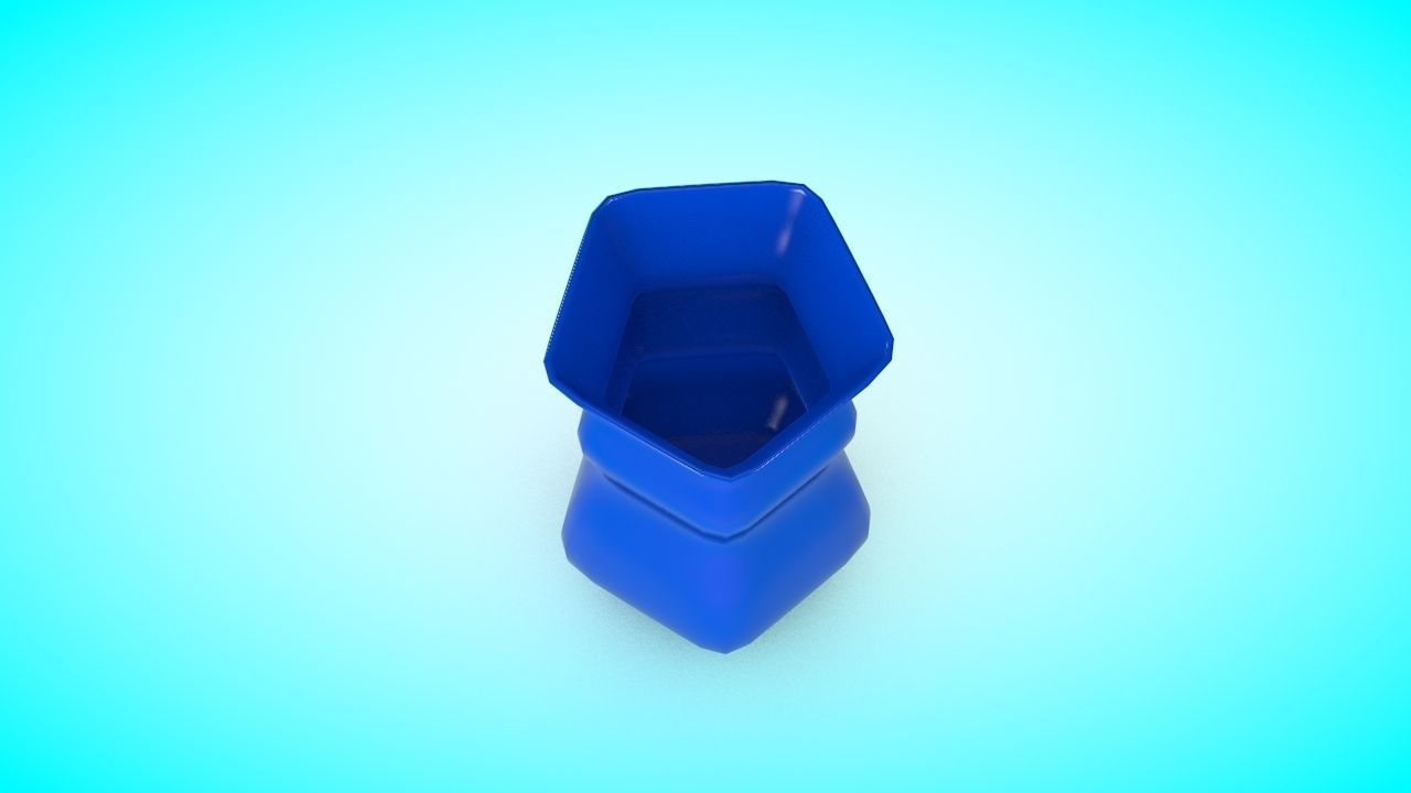 Flower Vases 3D Model Collection_17