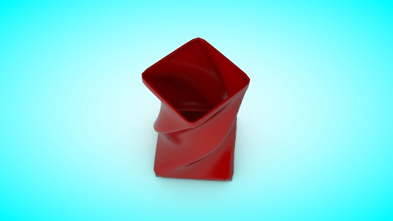 Flower Vases 3D Model Collection_21