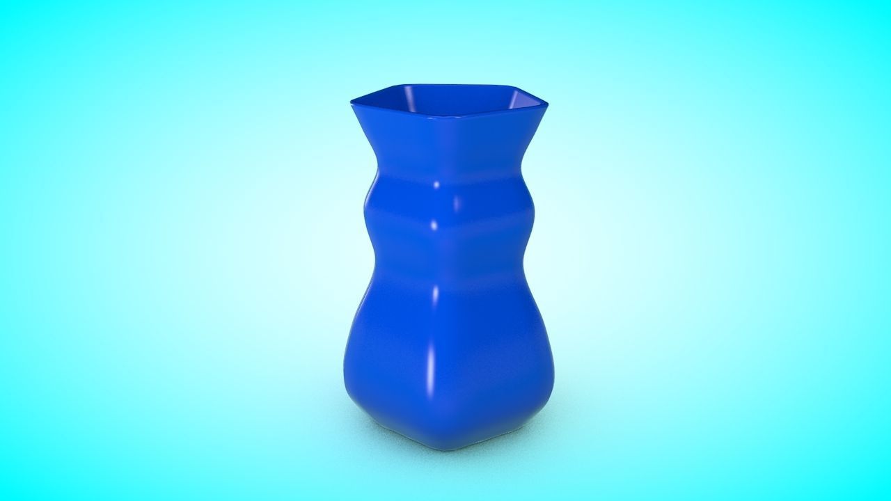 Flower Vases 3D Model Collection_16