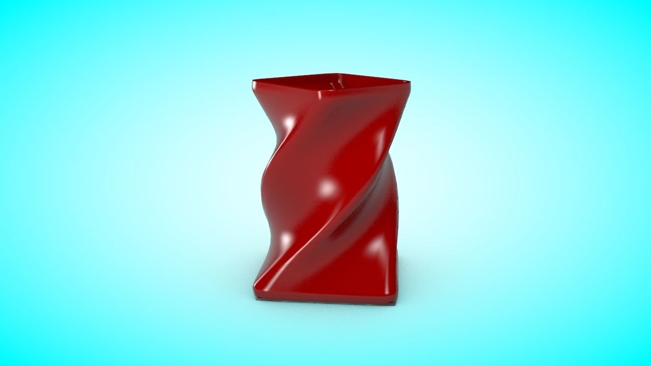 Flower Vases 3D Model Collection_20
