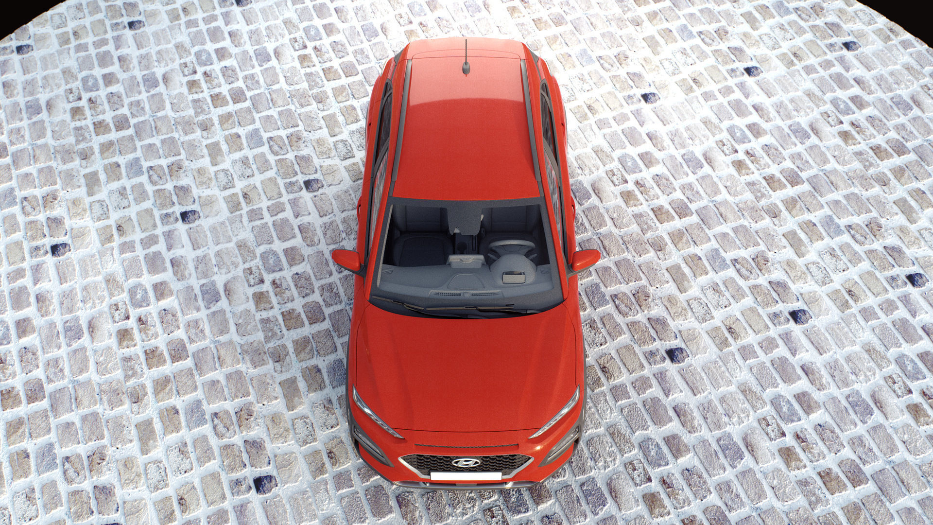 Hyundai Kona 2018  3D model_4