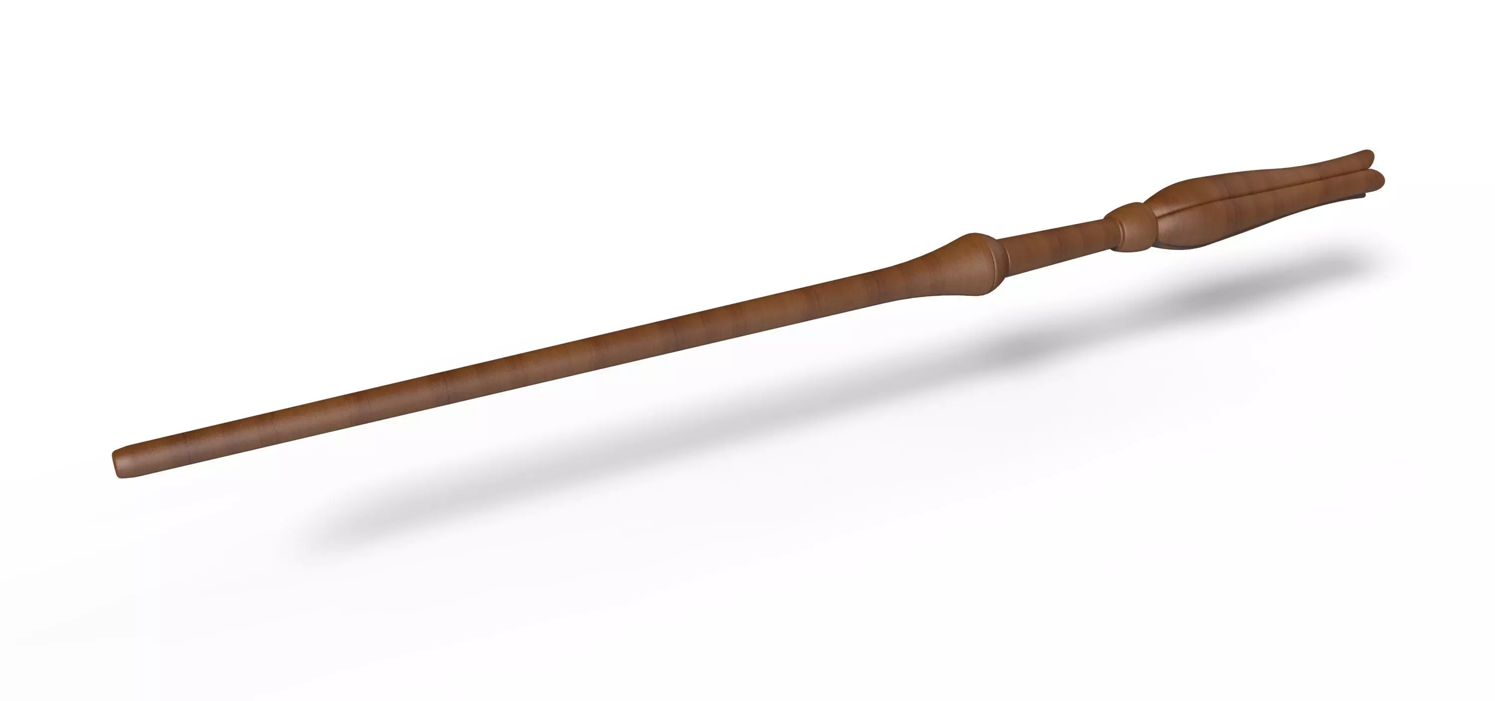 Wand of Luna Lovegood 3D print model
