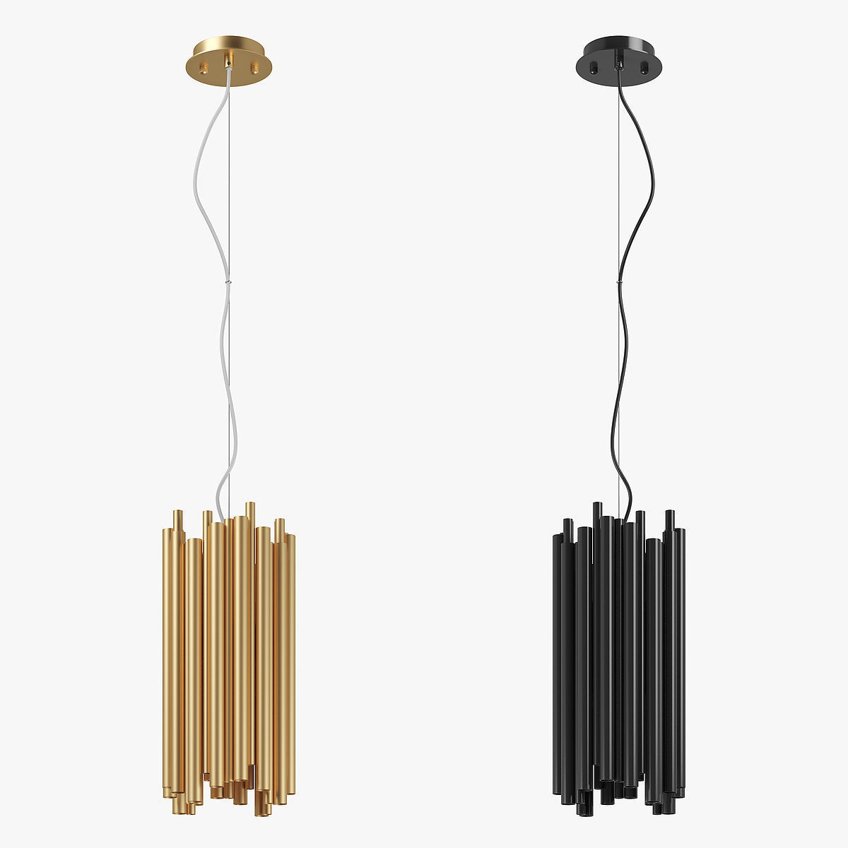 81602x Savona Lightstar Chandelier 3D model_11