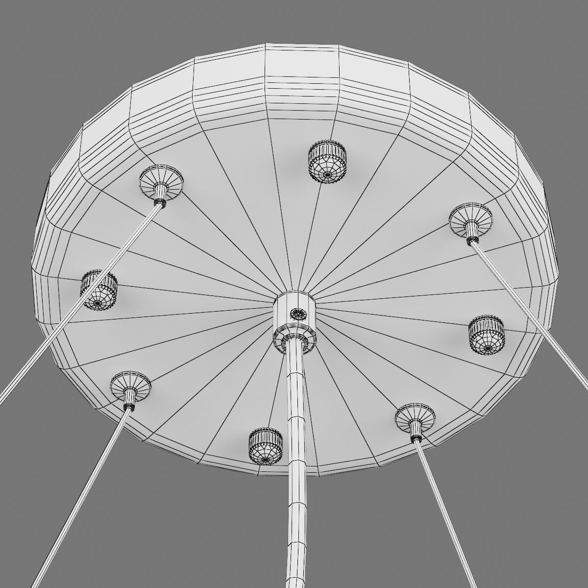 81620x Savona Lightstar Chandelier 3D model_10