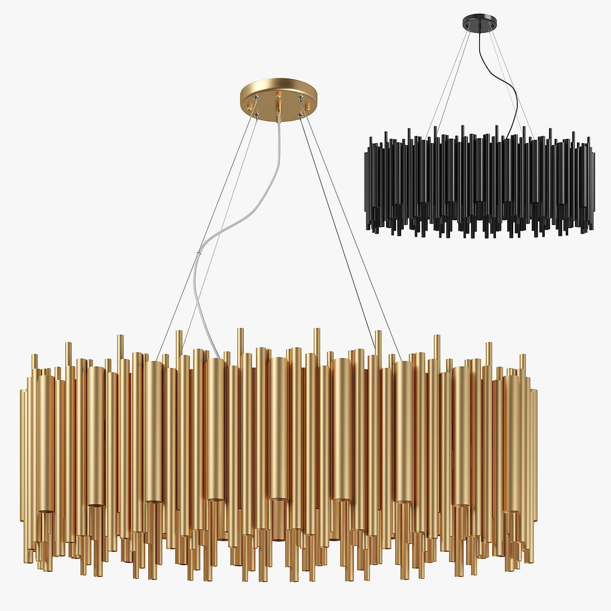 81620x Savona Lightstar Chandelier 3D model_11