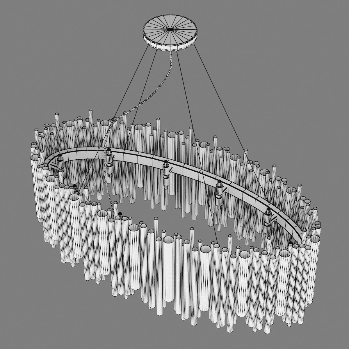 81620x Savona Lightstar Chandelier 3D model_8
