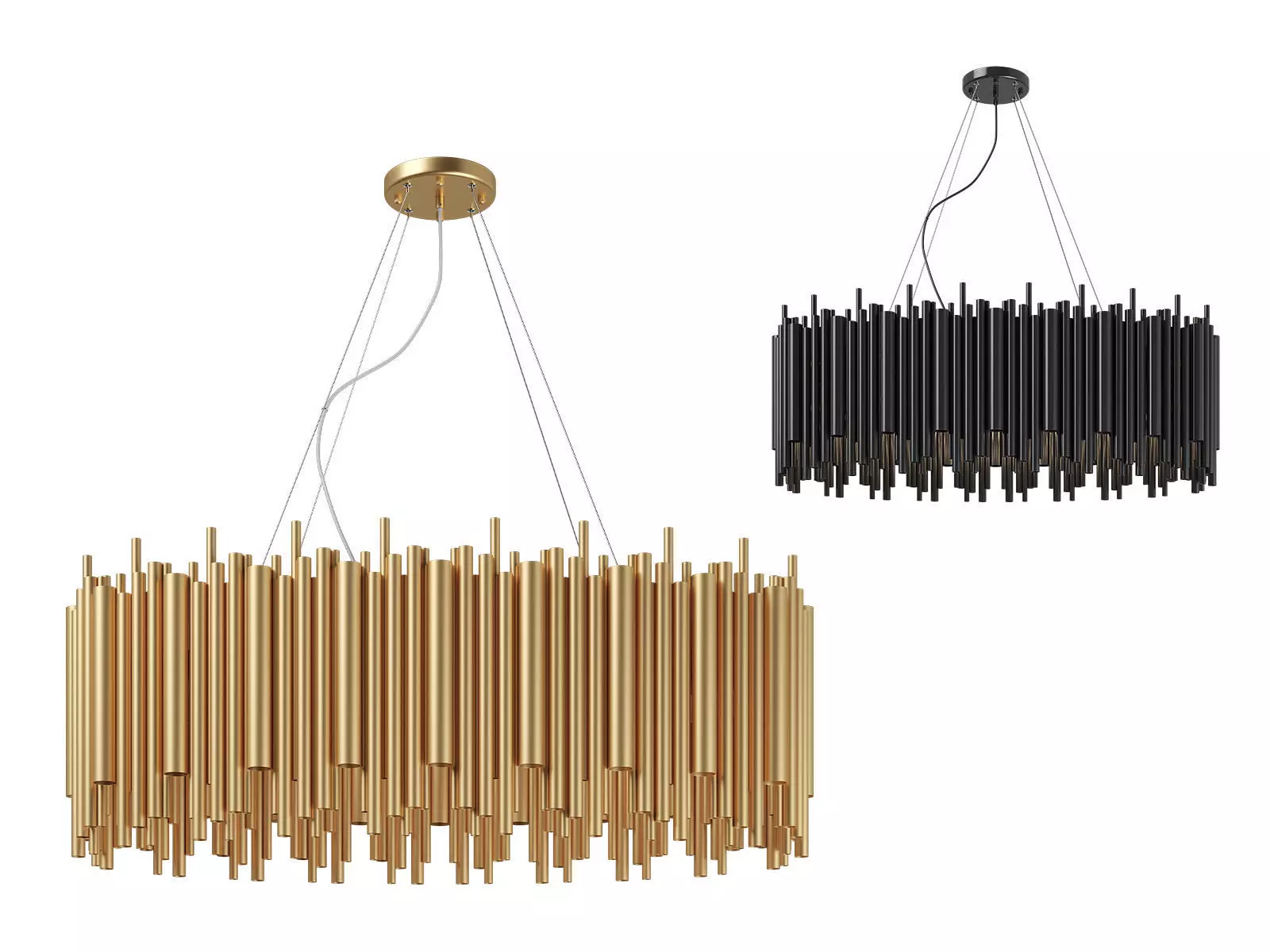 81620x Savona Lightstar Chandelier 3D model_0