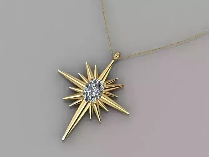 GC GOLD H264-Diamond Gold NECKLACE