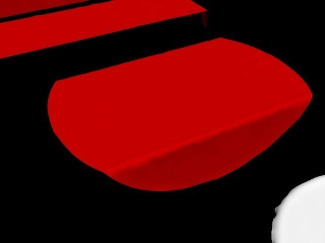 table cloth tablecloth collection fabric oval circle round 3D model_2