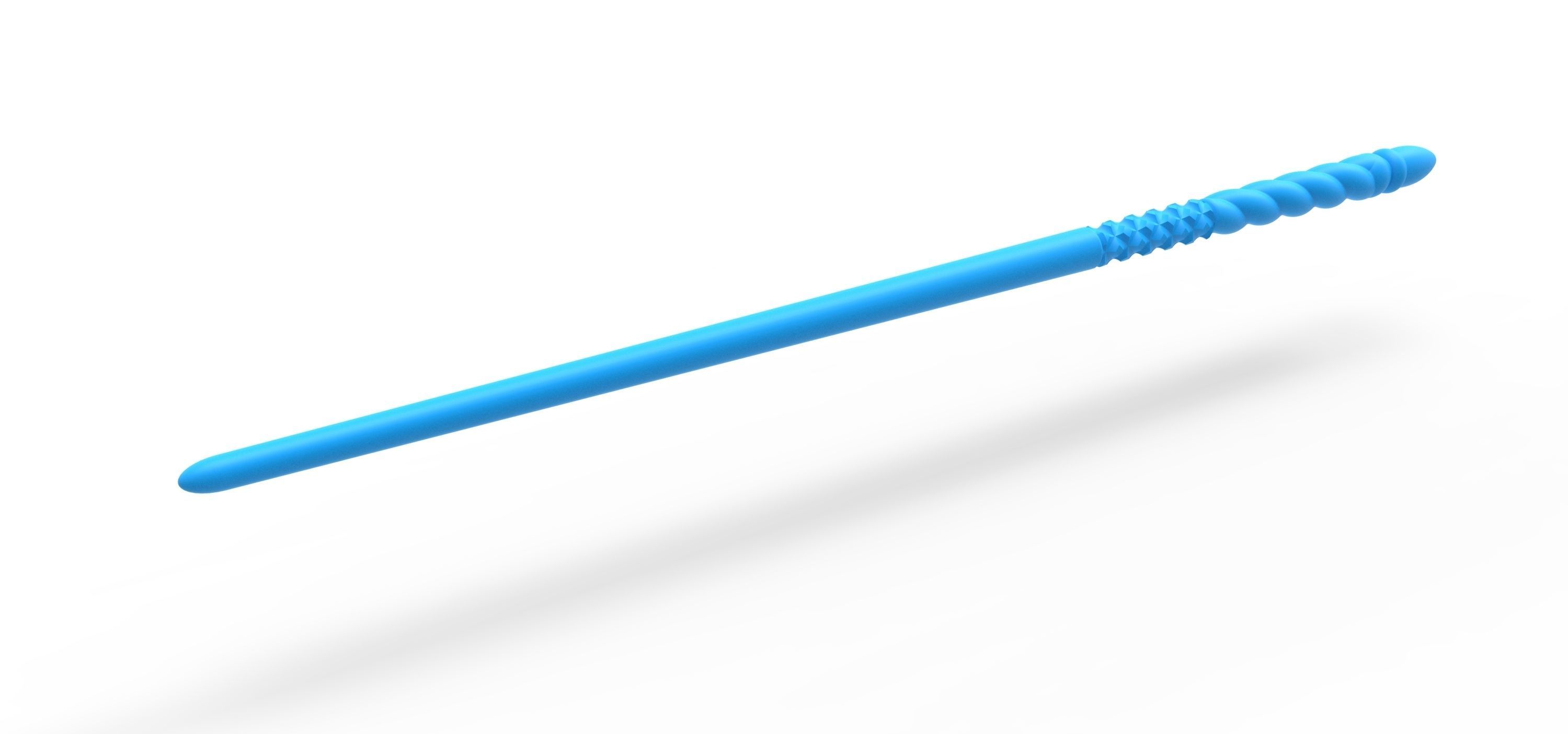 Wand of Ginny Weasley from the movie Harry Potter 3D print model_6