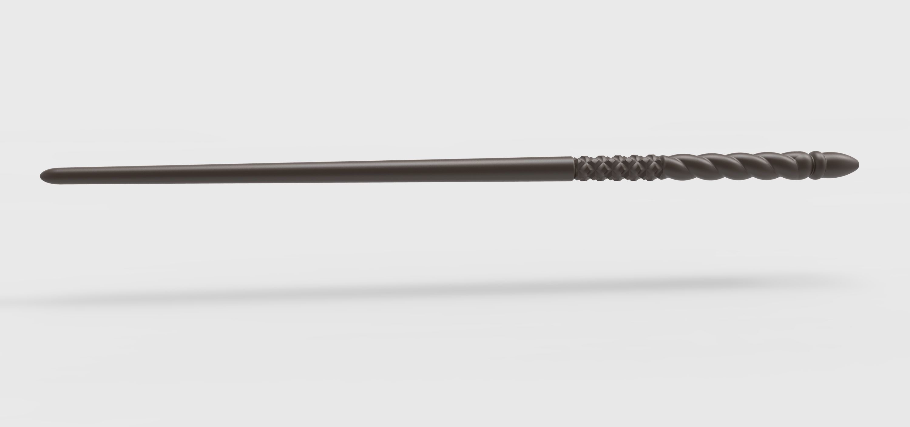Wand of Ginny Weasley from the movie Harry Potter 3D print model_3