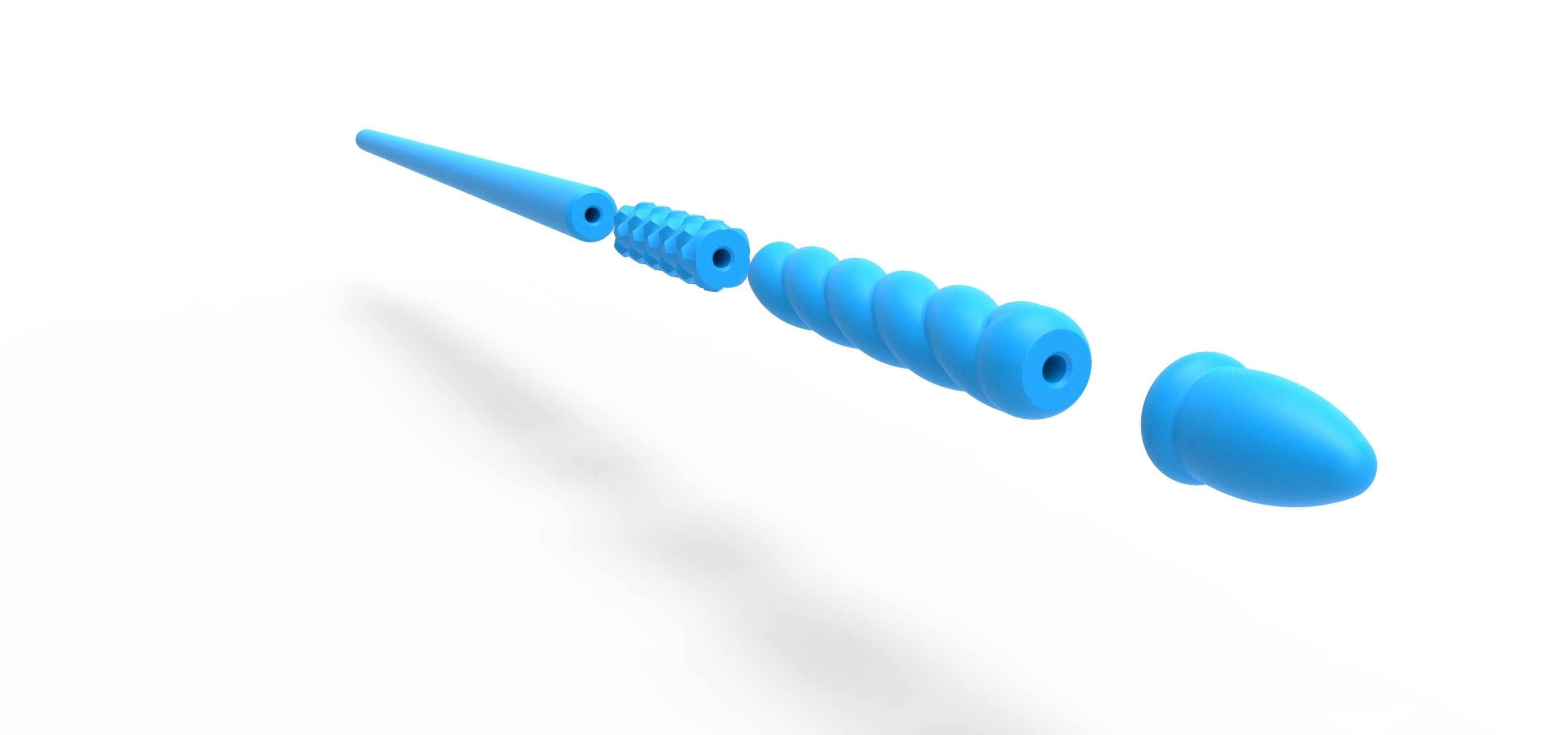 Wand of Ginny Weasley from the movie Harry Potter 3D print model_10