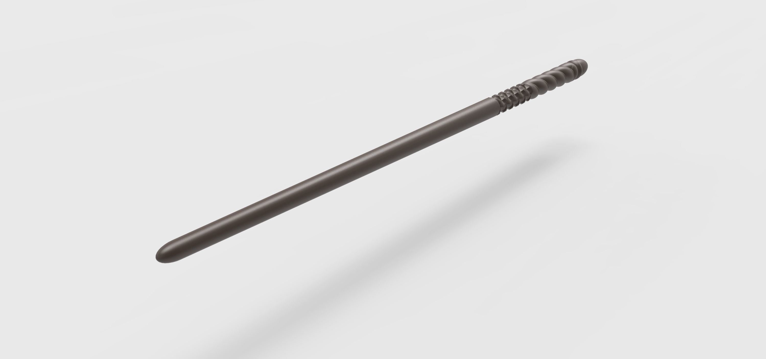Wand of Ginny Weasley from the movie Harry Potter 3D print model_1
