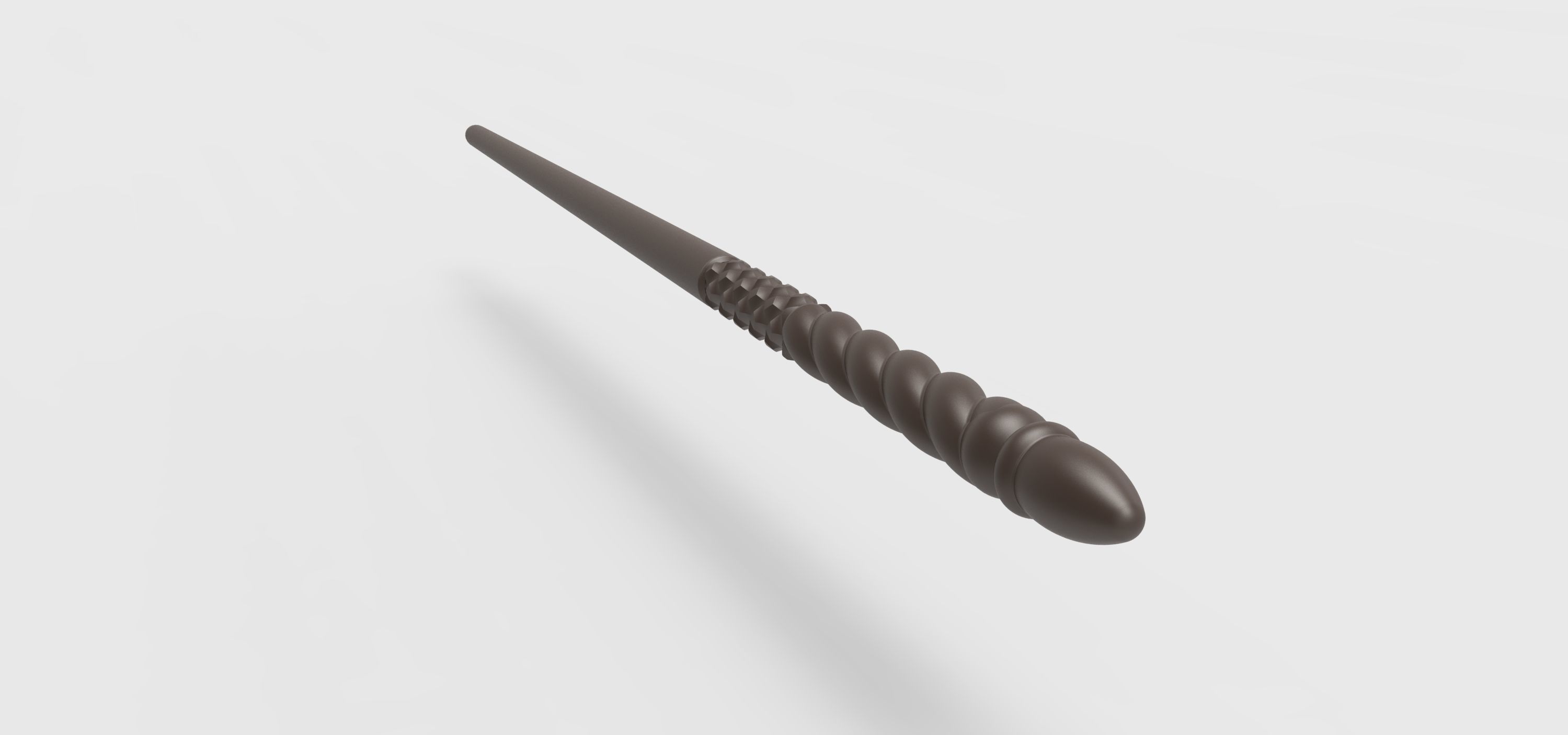 Wand of Ginny Weasley from the movie Harry Potter 3D print model_5