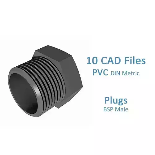 PVC Plugs - BSP Male