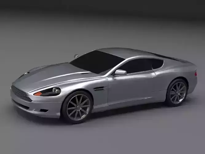 Aston Martin DB 9 restyled coupe car