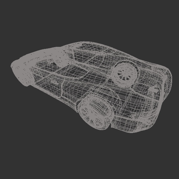 Aston Martin DB 9 restyled coupe car 3D model_10